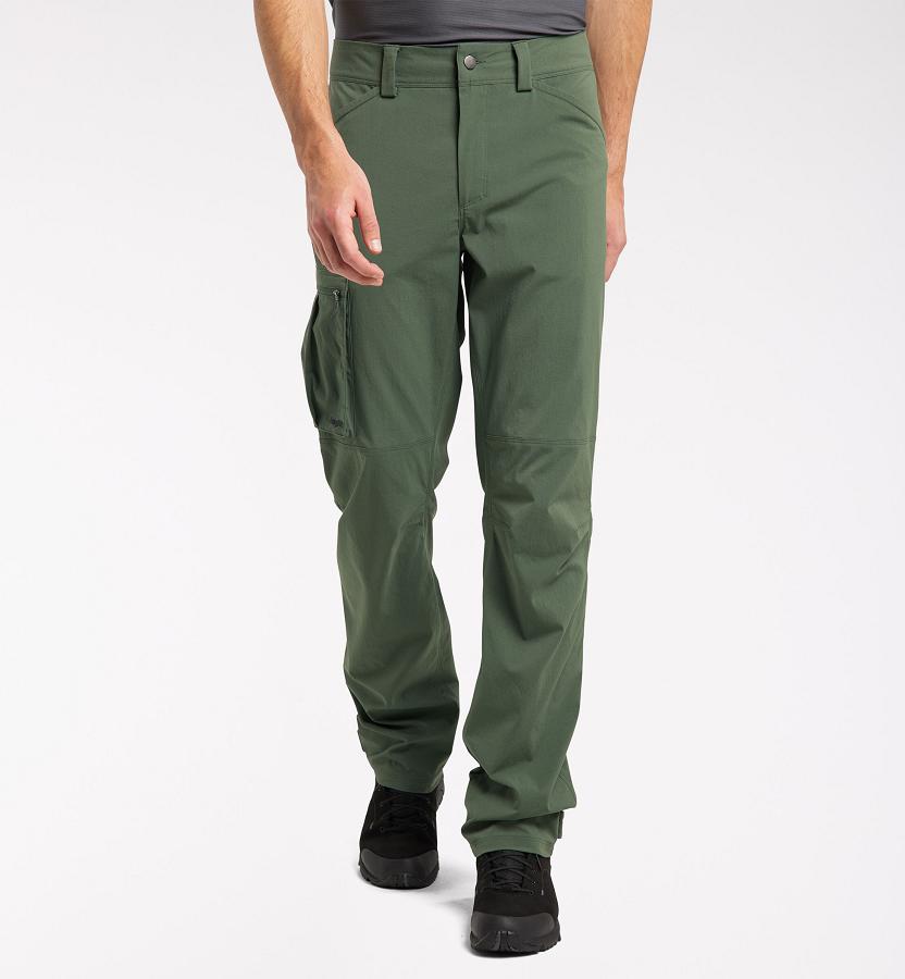 Haglöfs Mens Mid Forest Hiking Pants Dark Green New Zealand 53426FLDV